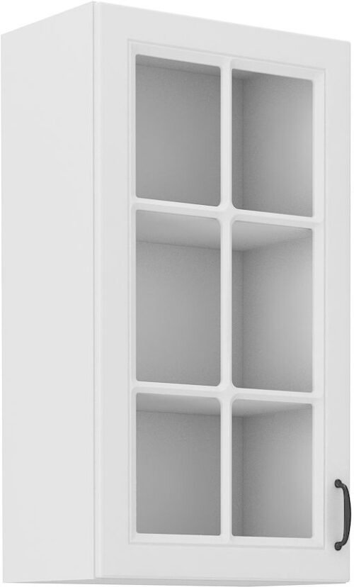 Wall cabinet 40 cm display case Stillo white 40 GS-90 1F