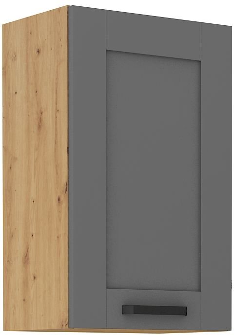 Wall cabinet 45 cm Luna artisan/dust grey 45 G-72 1F