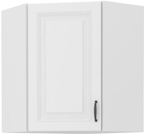 Upper corner cabinet 60 cm Stillo white 60×60 GN-72 45 degrees 1F