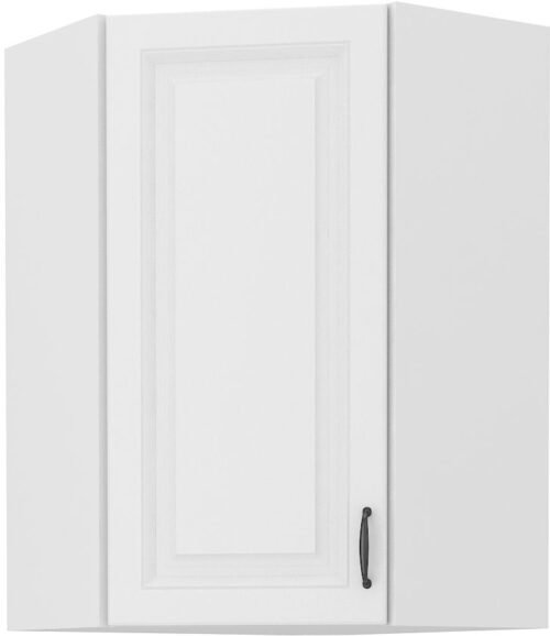 Upper corner cabinet 60 cm Stillo white 60×60 GN-90 45 degrees 1F