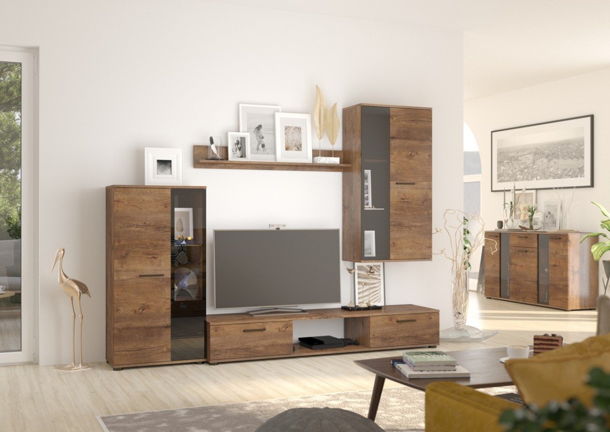 Salsa wall cabinet – Lefkas oak