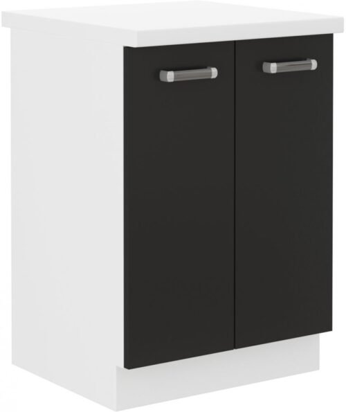 Base cabinet 60 cm Omega 60D2F with countertop