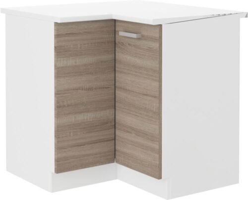 Dave 89x89DN corner base cabinet with countertop