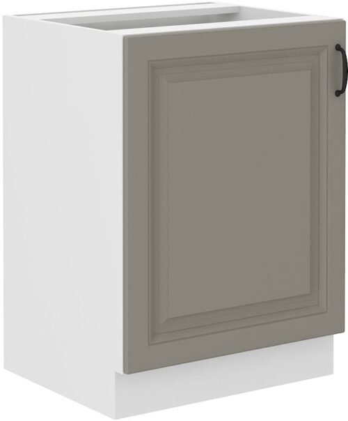 Base cabinet 60 cm Stillo white/clay grey 60 D 1F BB