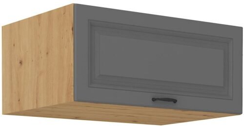 Low deep wall cabinet 80 cm Stillo artisan/dust grey 80 NAGU-36 1F