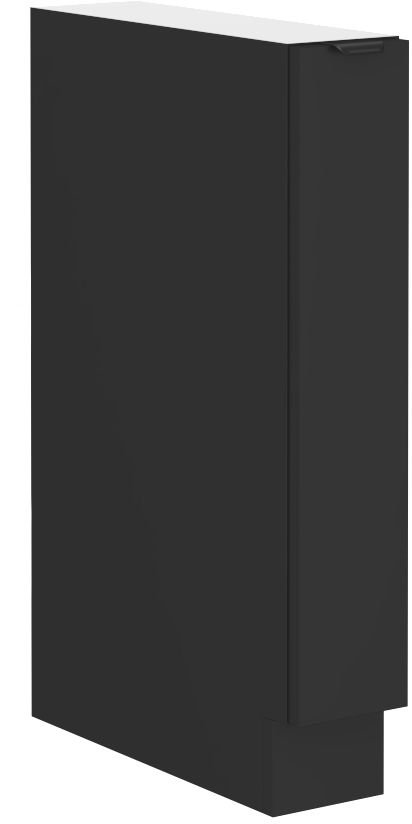 Base cabinet 15 cm cargo Wall black matte 15 D CARGO BB