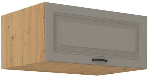 Low deep wall cabinet 80 cm Stillo artisan/clay grey 80 NAGU-36 1F