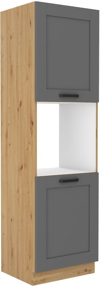 Luna artisan/dust grey 60 cm oven cabinet DP-210 2F