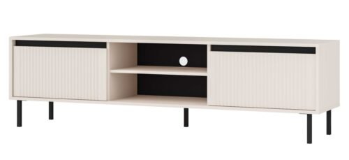 TV cabinet with drawers and niches Osaka 2S, beige