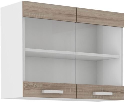 Wall cabinet display case 80 cm Dave 80GS-602F