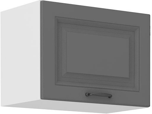Wall cabinet with hood 50 cm Stillo white/dust grey 50 GU-36 1F