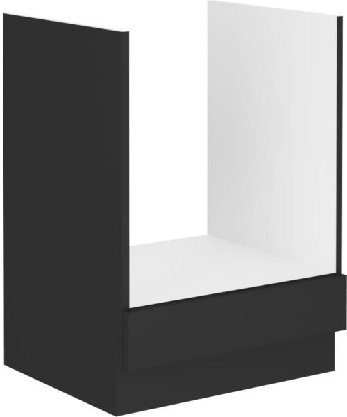 Base cabinet 60 cm Wall oven matte black 60 D gas BB