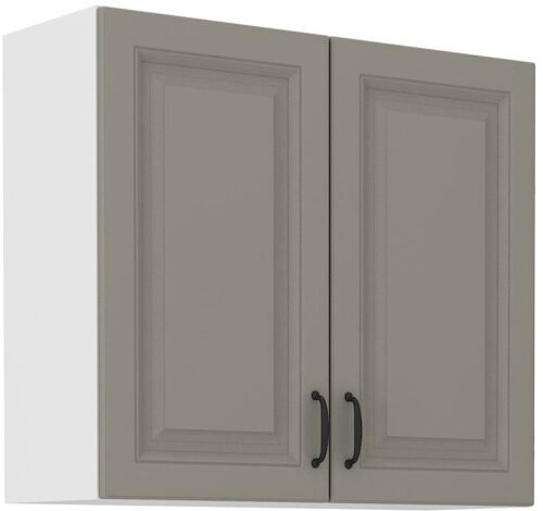 Wall cabinet 80 cm Stillo white/clay grey 80 G-72 2F