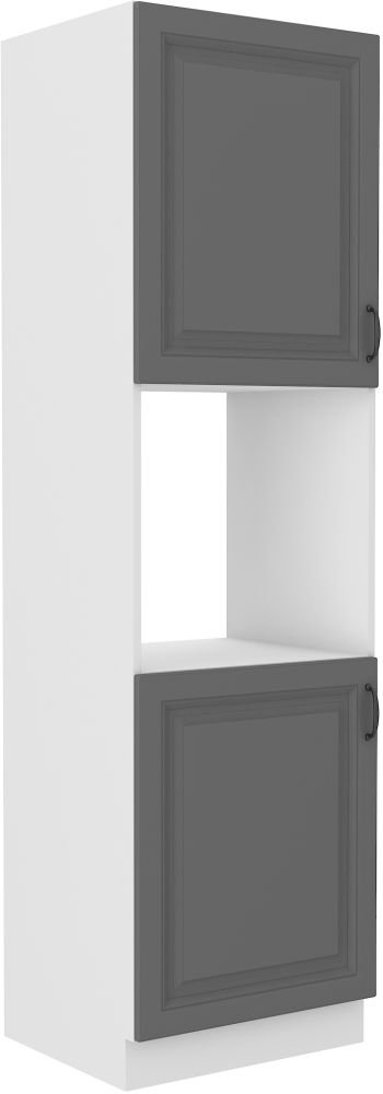 Stillo 60 cm oven column, white/dust grey DP-210 2F