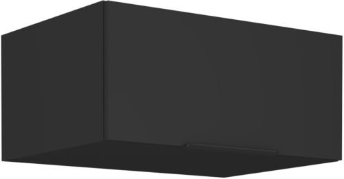 Low deep upper cabinet 80 cm Wall black matt 80 NAGU-36 1F