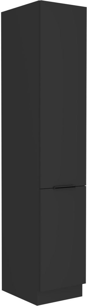 Column cabinet 40 cm storage Wall black matte 40 DK-210 2F