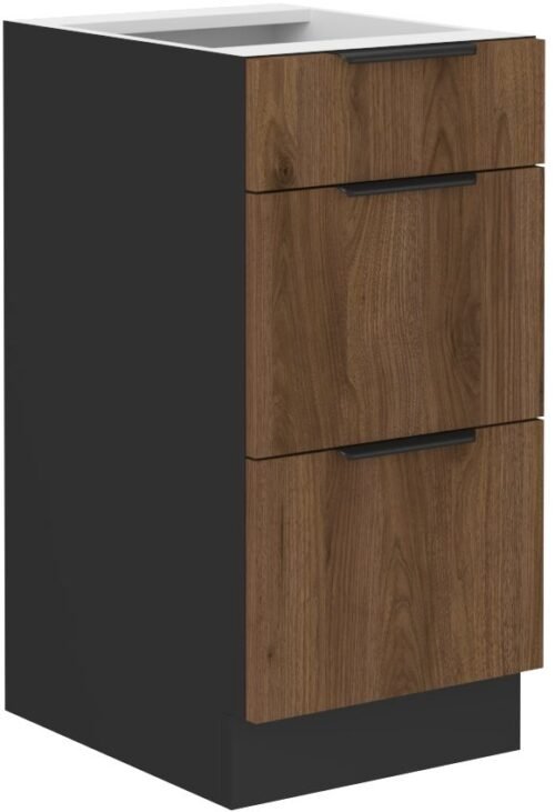 Base cabinet 40 cm with drawers Monza 40 D 3S BB