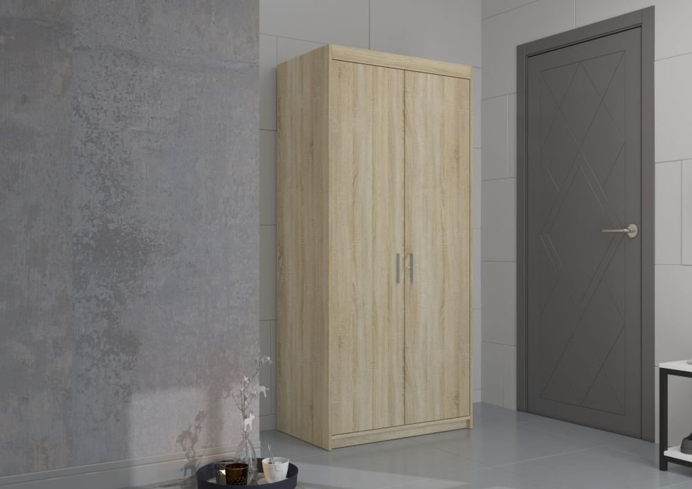 Elena 2D wardrobe, Sonoma oak - Image 3