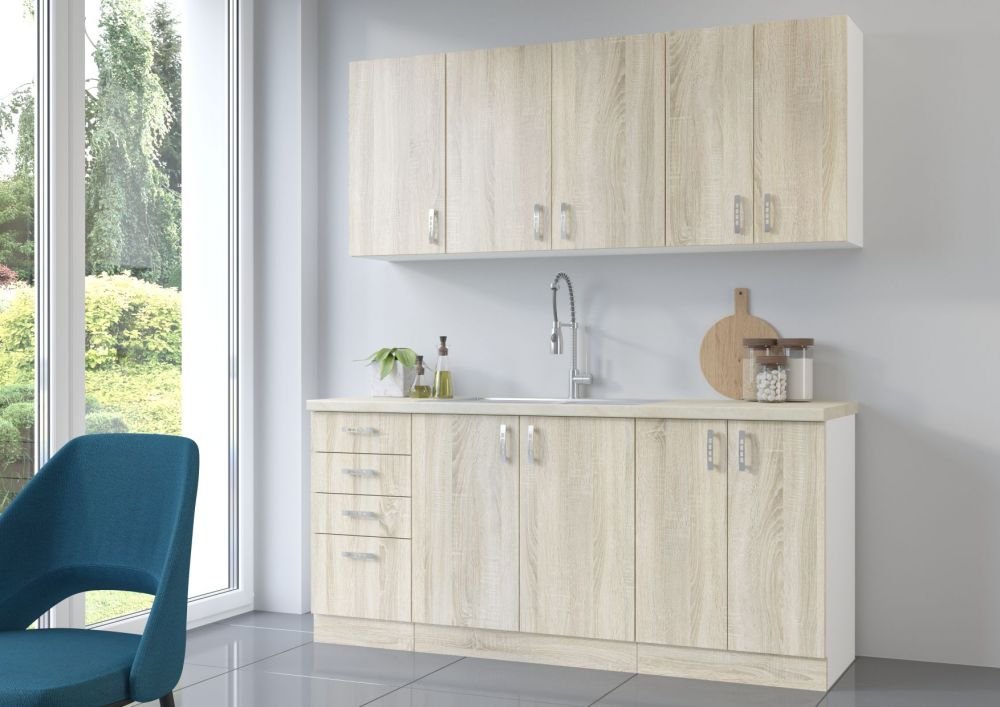 Overhead cabinet hood 60 cm Sara sonoma 60 OK-40 - Image 3