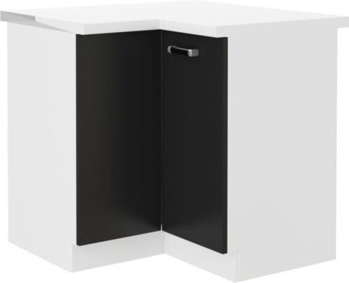 Omega 89x89DN corner base cabinet with countertop