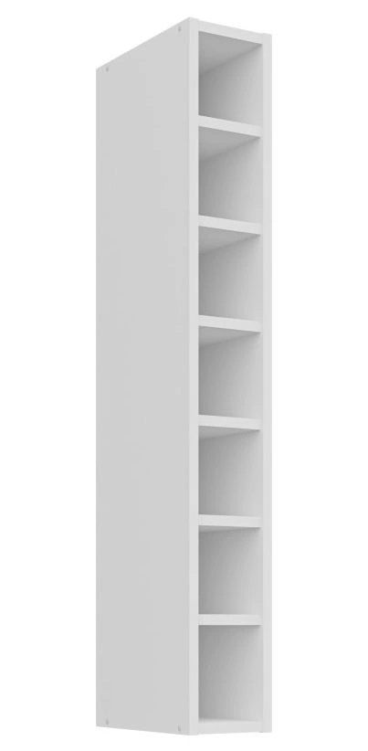 Open top shelf 15 cm white 15 GOTW-108