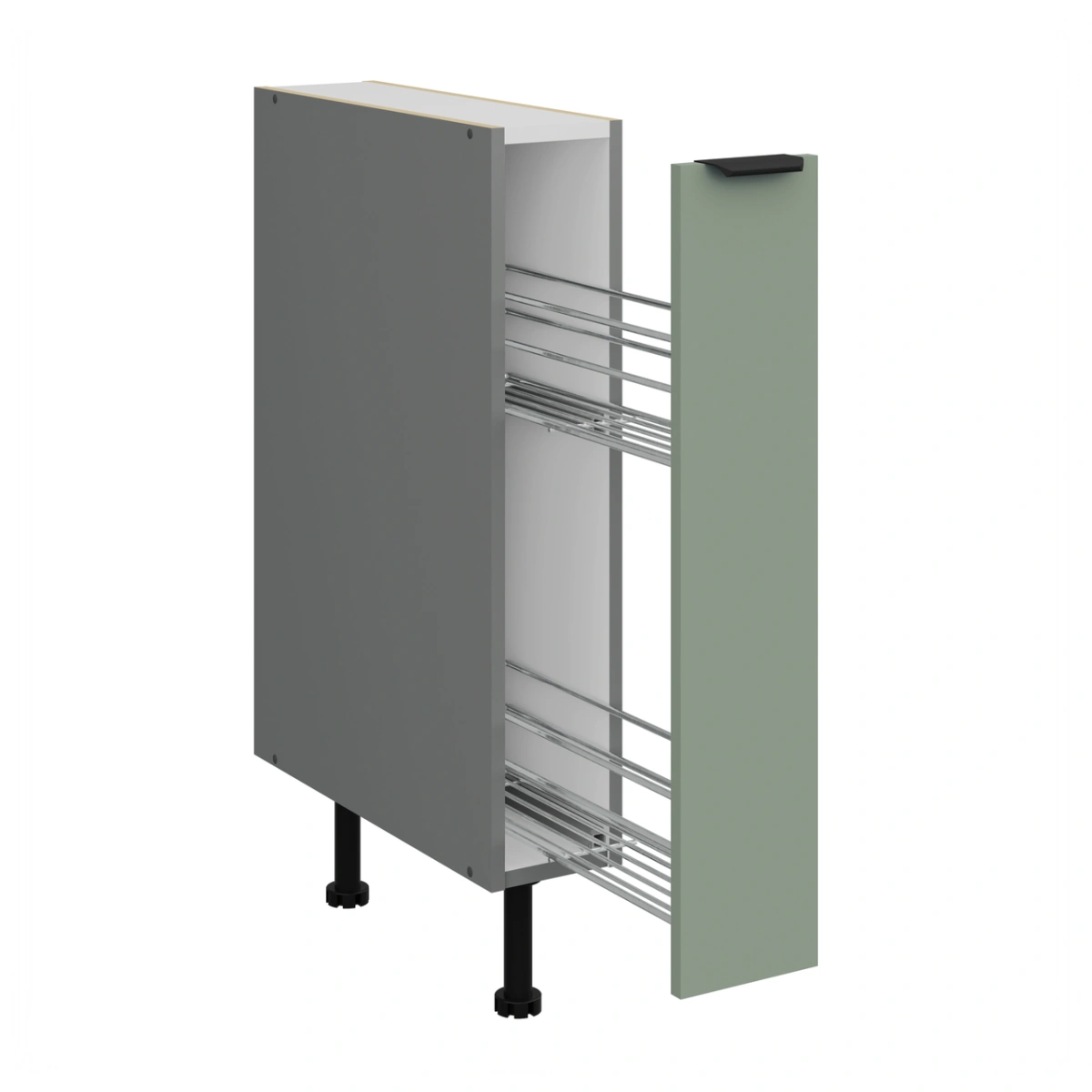 Base cabinet 15 cm cargo Aria 15D CARGO BB - Image 2