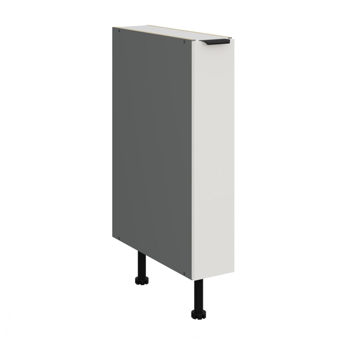 Base cabinet 15 cm cargo Aria 15D CARGO BB - Image 3