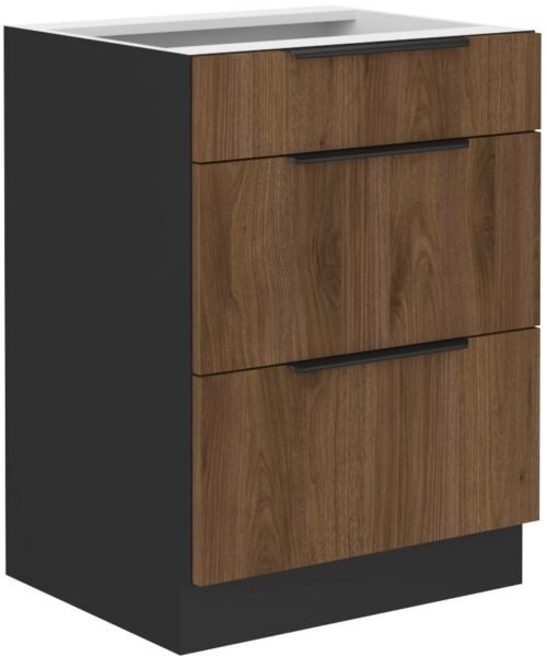 Base cabinet 60 cm with drawers Monza 60 D 3S BB