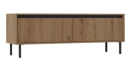 TV cabinet with drawers Osaka 2S, oak color, Evoke