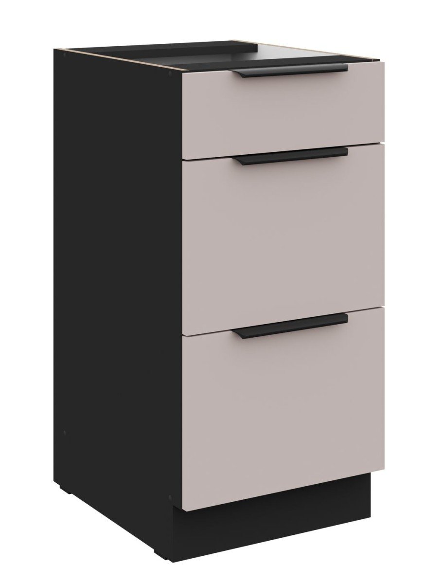 40 cm base cabinet with drawers Arona 40 D 3S BB