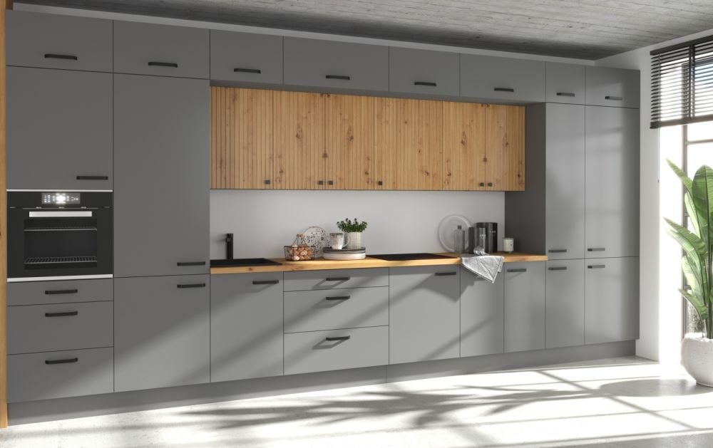 60 cm column cabinet with drawers oven Nessa 60 DPS 215 3S1F - Image 2