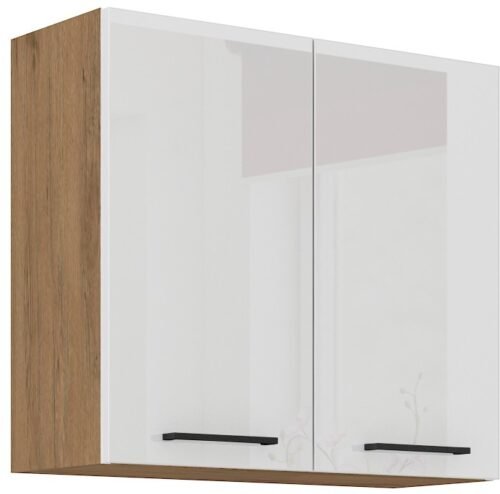 Vigo white glossy upper cabinet 80 G-72 2F
