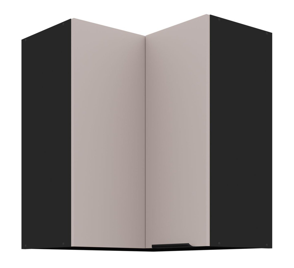Upper corner cabinet 60 cm Arona 58x58 GN-72 2F 90 degrees