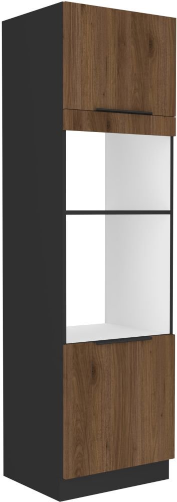60 cm column cabinet with oven and microwave Monza 60 DPM-210 2F