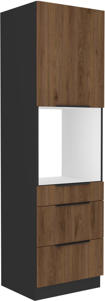 60 cm column cabinet with drawers Monza 60 DPS-210 3S 1F