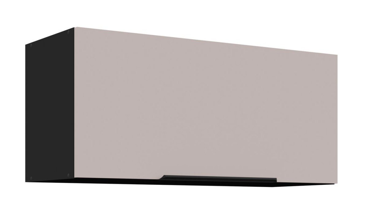Wall cabinet 80 cm Arona black matt 80 GU-36 1F