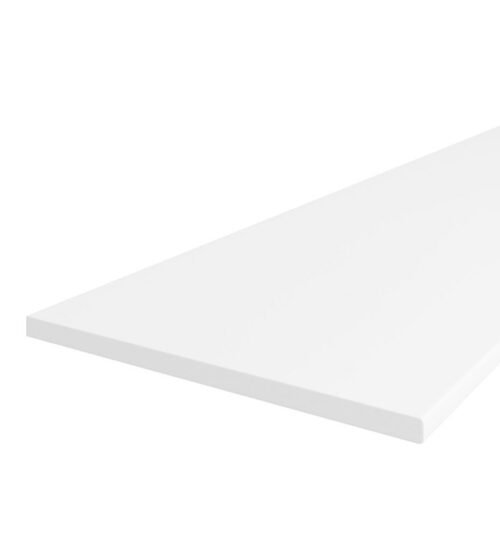 Kitchen countertop manufacturer 10, thickness 28 mm, white matt