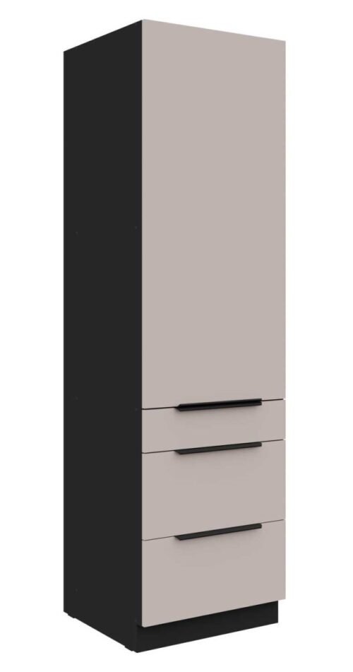 60 cm column cabinet with drawers Arona 60 DKS-210 3S1F