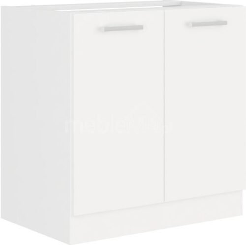 Base cabinet for sink Eko White 80 ZL 2F BB