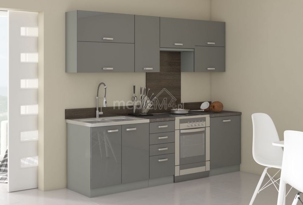 Upper cabinet Grey 45 G-72 1F - Image 6