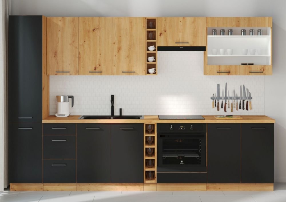 Base cabinet 90/90 cm corner Modena 90x90 ND 2F BB - Image 3