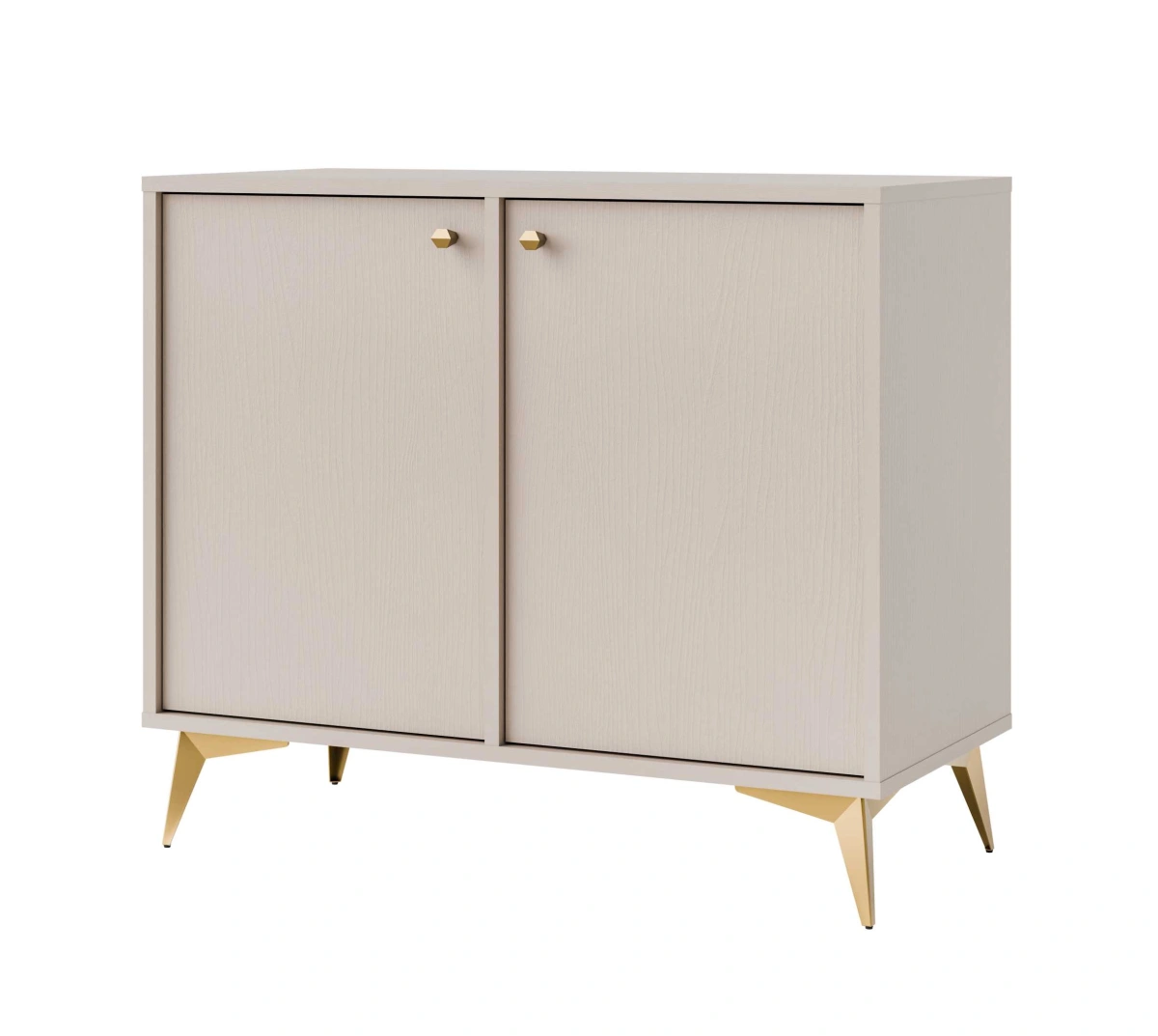 Tokyo 2F chest of drawers with cabinets, beige - Image 2