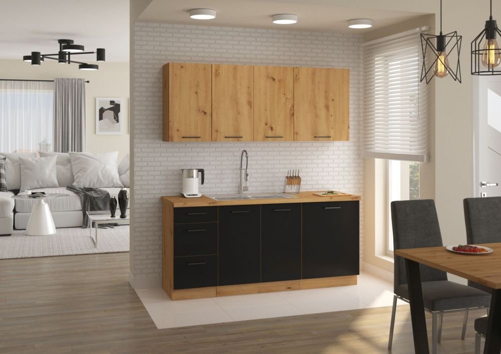 Base cabinet 90/90 cm corner Modena 90x90 ND 2F BB - Image 5