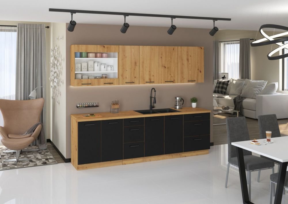 Base cabinet 80 cm with drawers Modena 80 D 3S BB Premium Box - Image 6