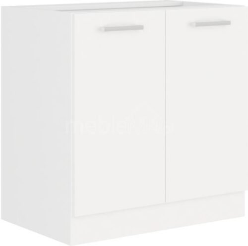 Base cabinet Eko White 80 D 2F BB