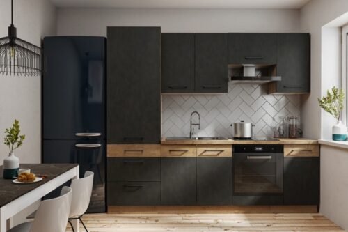 Kitchen 240 cm Vigo dark