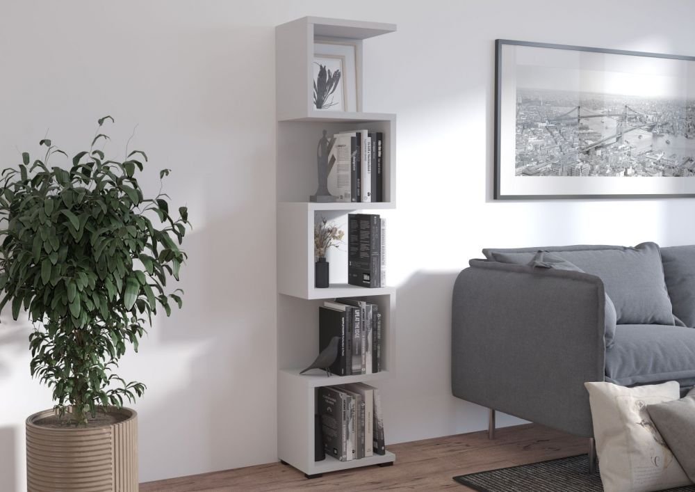 More 01 freestanding shelf, light grey