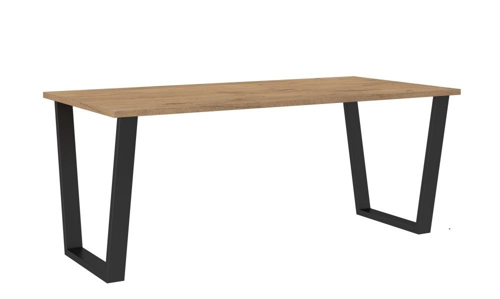 Cezar loft table, oak "Lancelot", 4 sizes - Image 5