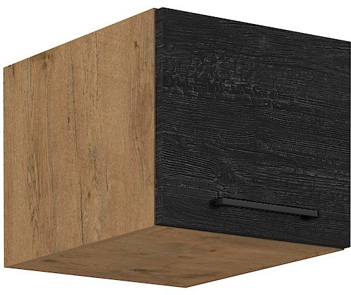 Wall cabinet 40 cm low depth 40 NAGU-36 1F Vigo Dark