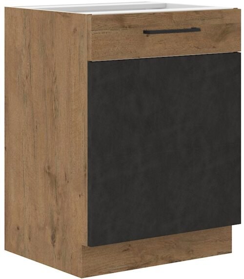 Vigo base cabinet graphite matte color 60 D 1F BB